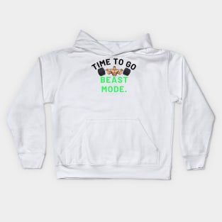 Time To Go Beast Mode Kids Hoodie